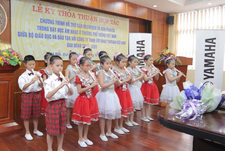 菲彩国际与越南教育培训部达成器乐教育谅解备忘录（MOU）